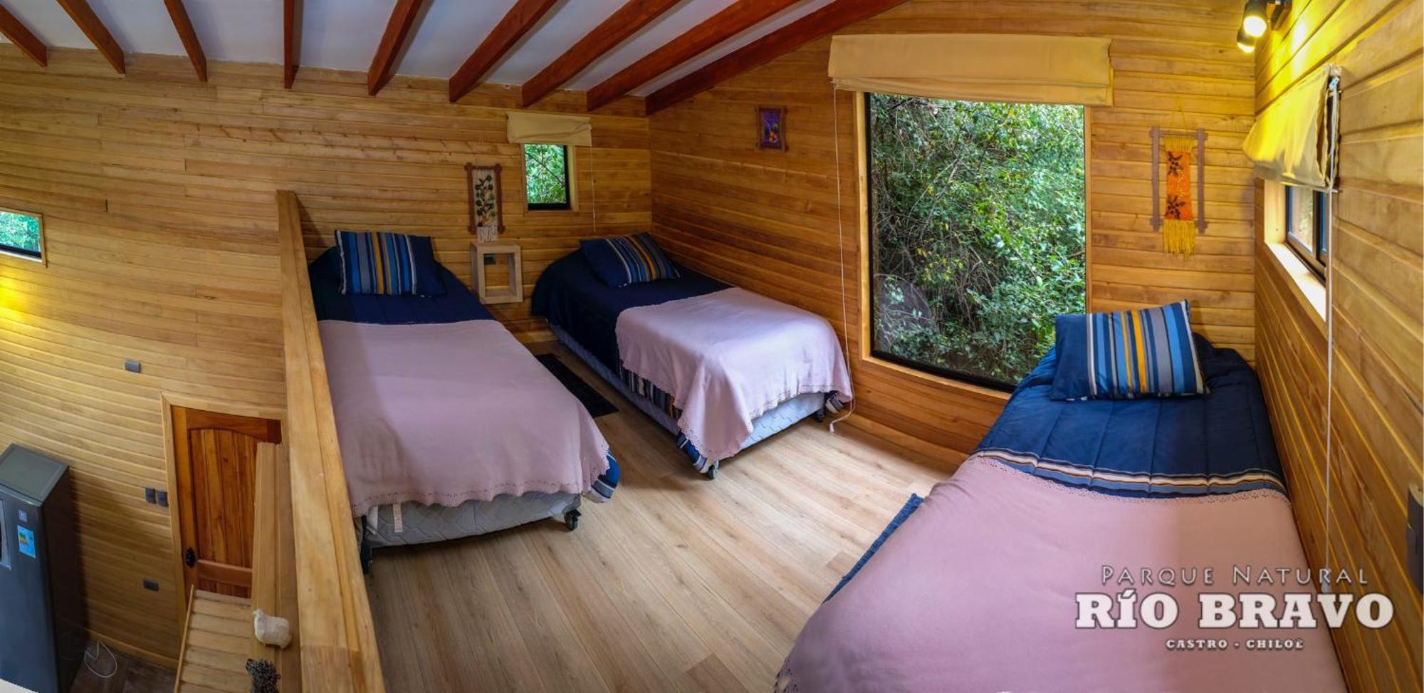 Parque Natural Rio Bravo Lodge كاسترو الغرفة الصورة