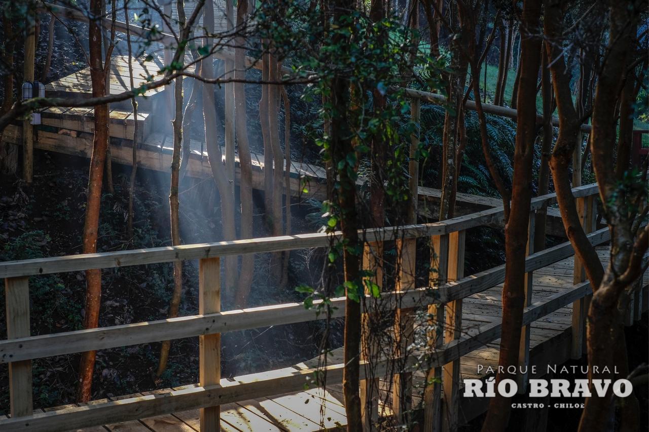 Parque Natural Rio Bravo Lodge كاسترو المظهر الخارجي الصورة