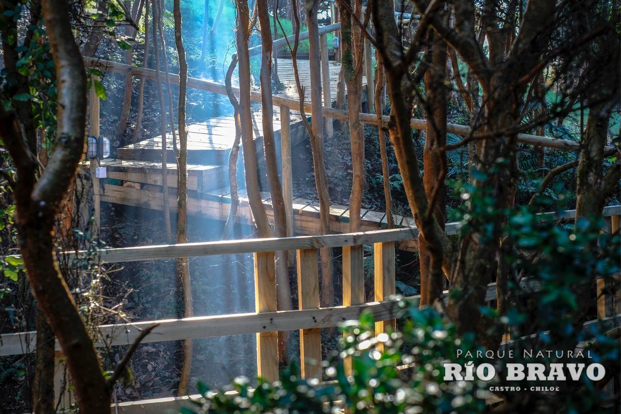 Parque Natural Rio Bravo Lodge كاسترو المظهر الخارجي الصورة